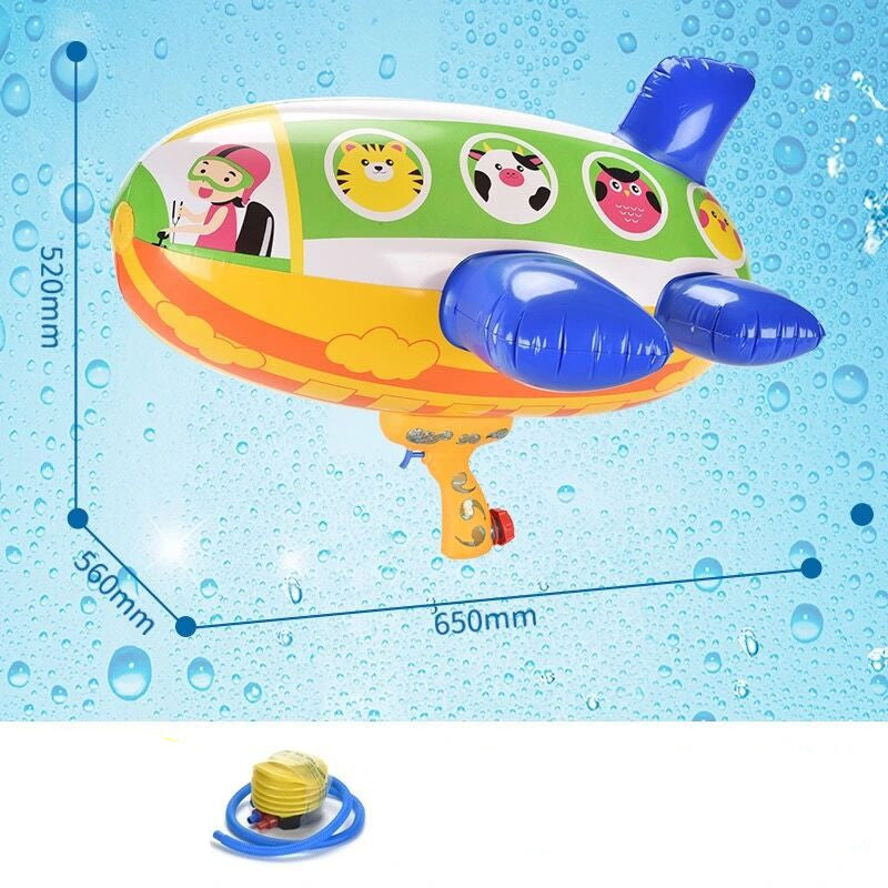 Children's balloon filled water gun toys